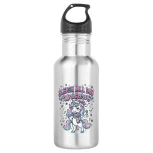 Einhorn Schlitten Ganz-Tags-Einhorn-Bezauberndes M Edelstahlflasche