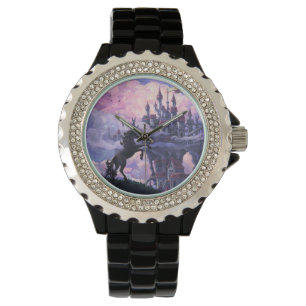 Einhorn-Schloss Armbanduhr