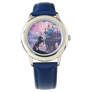 Einhorn-Schloss Armbanduhr