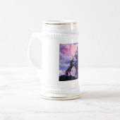 Einhorn-Schloss Bierglas (Vorderseite Links)