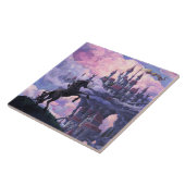 Einhorn-Schloss Fliese (Seite)