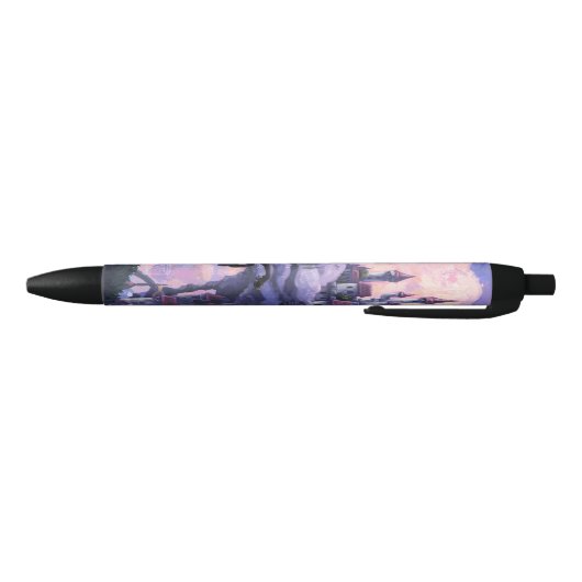 Einhorn-Schloss Kugelschreiber (Unterseite)