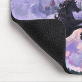 Einhorn-Schloss Mousepad (Ecke)