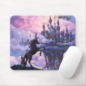 Einhorn-Schloss Mousepad (Mit Mouse)