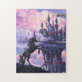 Einhorn-Schloss Puzzle
