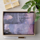 Einhorn-Schloss Seidenpapier (Geschenk)