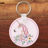 Einhorn Schlüsselanhänger (Vorderseite)