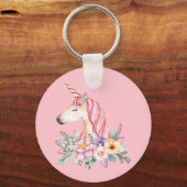 Einhorn Schlüsselanhänger (Vorderseite)