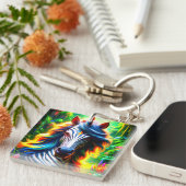 Einhorn Schlüsselanhänger (Vorderseite rechts)