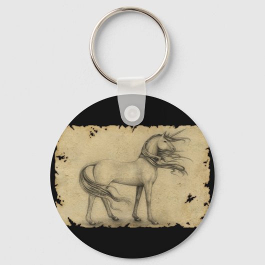Einhorn Schlüsselanhänger (Vorderseite)