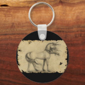 Einhorn Schlüsselanhänger (Vorderseite)