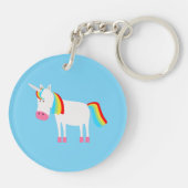 Einhorn Schlüsselanhänger (Rückseite)