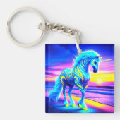 Einhorn Schlüsselanhänger (Vorderseite)