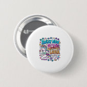 Einhorn Schweiß Jetzt Glänze Später Geschenkidee V Button (Vorne & Hinten)