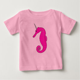 Einhorn-Seepferd Baby T-shirt