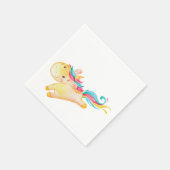 Einhorn Serviette (Ecke)
