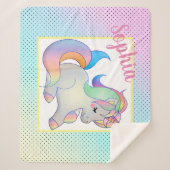 Einhorn Sherpadecke (Vorderseite)