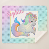 Einhorn Sherpadecke (Vorderseite (Horizontal))