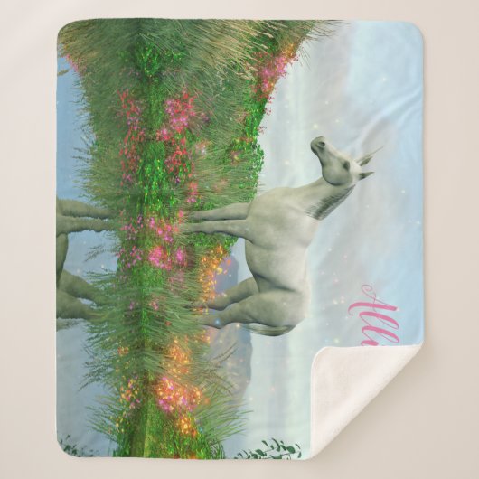 Einhorn Sherpadecke (Vorderseite)