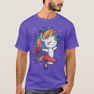 Einhorn-Shirt für Mädchen mit Balletttänzerin Rege T-Shirt