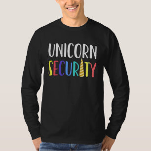 Einhorn-Sicherheit Einhorn-Sicherheit Für Männer T-Shirt