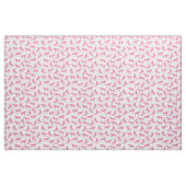 Einhorn-Silhouetten Weiß und Rosa Stoff (Yard (91,4 cm))