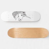 Einhorn Skateboard (Horizontal)