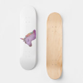 Einhorn-Skateboard Skateboard (Vorderseite)