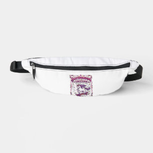 Einhorn Skateboarding Einhorn Stylisch Weißer Hint Bauchtasche