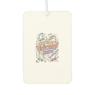 Einhorn Skater Einhorn Crew Whimsical Zazzle Desig Autolufterfrischer