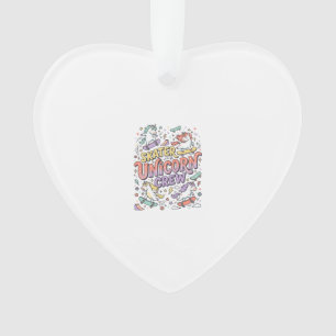 Einhorn Skater Einhorn Crew Whimsical Zazzle Desig Ornament