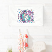 Einhorn Slothicorn Langsame Magie Farbiger Marktpl Banner (Insitu)