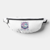 Einhorn Slothicorn Langsame Magie Farbiger Marktpl Bauchtasche (Ablage )