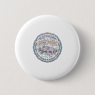 Einhorn Slothicorn Langsame Magie Whimsical T-Shir Button