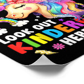 Einhorn So Long Pre K Abschluss Kindergarten Hier Poster (Ecke)