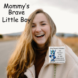 Einhorn, Sohn, Kind, MS Warrior Button