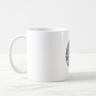 Einhorn-Sonnenschein nach Glitzer-POD Fertig Marke Kaffeetasse