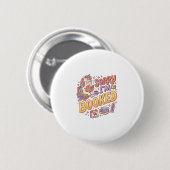 Einhorn Sorry Ich Bin Gebucht Whimsical Zazzle Des Button (Vorne & Hinten)
