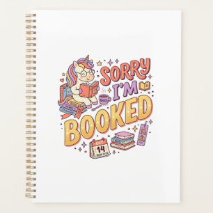 Einhorn Sorry Ich Bin Gebucht Whimsical Zazzle Des Planer