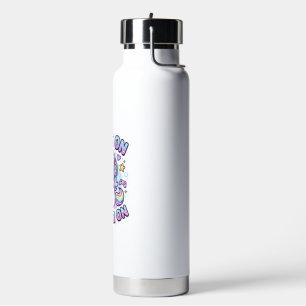 Einhorn Spiel Ein Glitter Ein Grafikdesign Merch D Trinkflasche