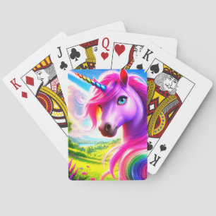 Einhorn Spielkarten