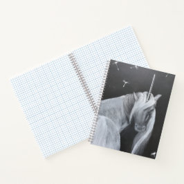 Einhorn-Spiralnotizbuch Notizblock