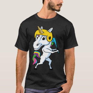 Einhorn Sport Magische Softball und Baseball Athle T-Shirt