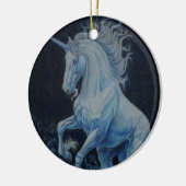 Einhorn-Spritzen Keramik Ornament (Links)