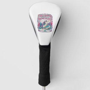 Einhorn-Spuren Hufe und Fröhliche Herzen Buntes Ap Golf Headcover