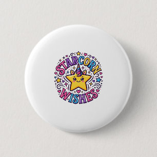 Einhorn Starcorn Wünsche Kommerzieller Druck auf A Button