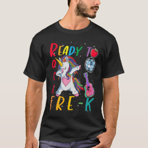 Einhorn-Steine vor K zurück in die Schule Kinder h T-Shirt