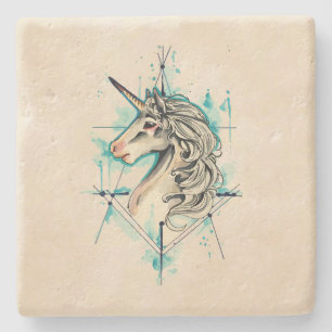 Einhorn Steinuntersetzer