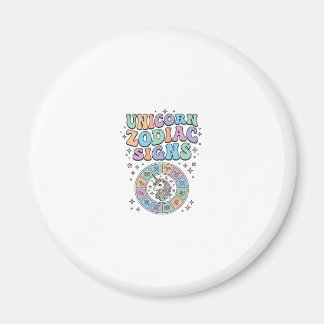 Einhorn-Sternzeichen Kawaii Vektordesign_1 Magnet
