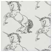 Einhorn Stoff (Nahaufnahme)